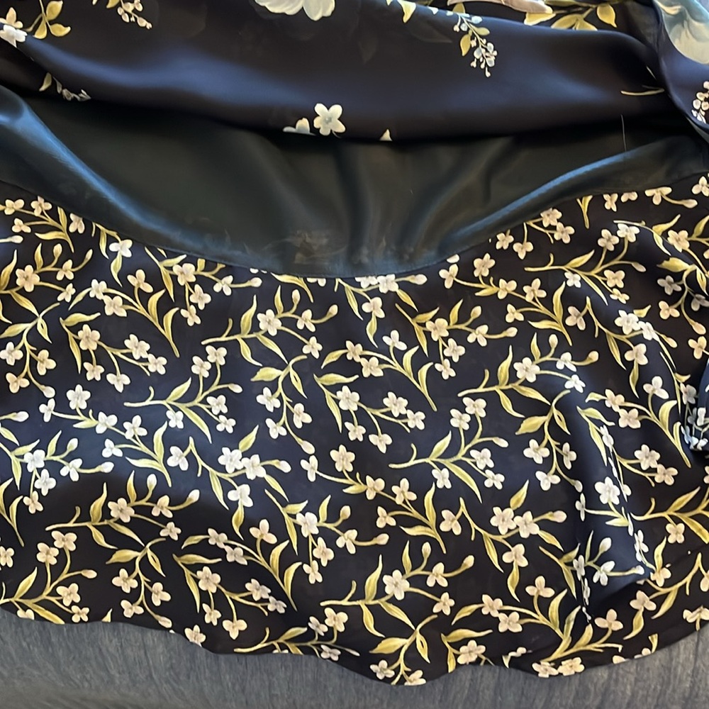 Jessica Howard Floral Navy Dress. Size 6P. EUC - Picture 6 of 6